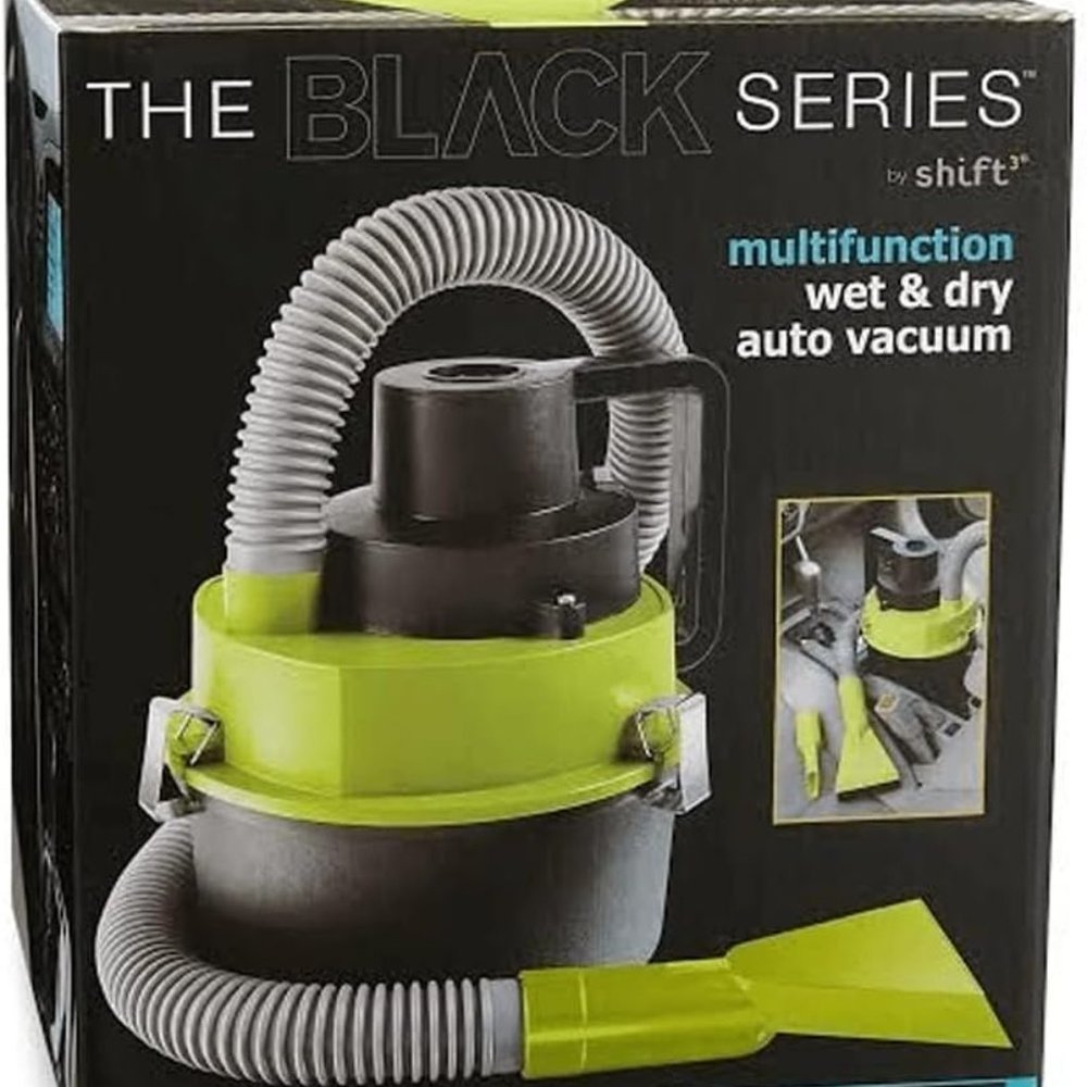 The Black Series Multifunction Wet & Dry Auto Vacuum By Shift